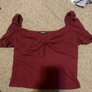 Shein red top